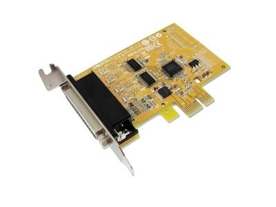 Photo of Sunix 2-port RS-232 & 1-port Parallel High Speed PCI Express Low Profile Multi-I/O Board