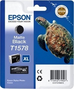 Photo of Epson T1578 - Matte Black Ink Cartridge