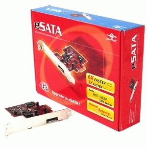 Photo of Vantec SATA/eSATA PCI Express Host Card