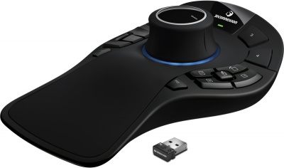 Photo of 3Dconnexion SpaceMouse Pro Wireless Mouse with 2.4GHz USB wireless receiver