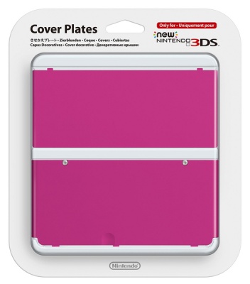 Photo of Nintendo new 3DS Cover Plates 19 - Pink