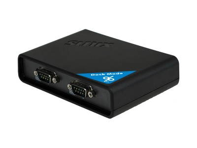 Photo of Sunix DevicePort Dock Mode Powered COM Ethernet enabled 2-port RS-232 Port Replicator