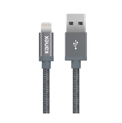 Photo of Kanex Lightning to USB Cable 1.2M Braided Aluminium Space Grey