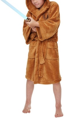 Star Wars Jedi Fleece Robe Tan Kids