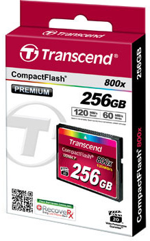 Photo of Transcend Premium 32GB 800X Compact Flash Memory Card