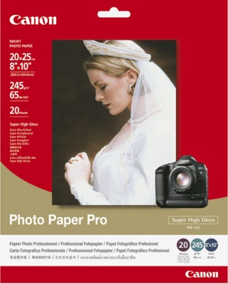 Photo of Canon PR-101 8x10 245gm Photo Paper Pro
