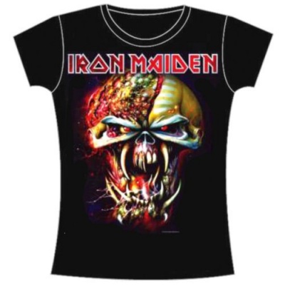 Photo of Iron Maiden Final Frontier Eddie Big Head Skinny Ladies T