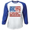 Run DMC American Logo Raglan Baseball Long Sleeve T-Shirt Photo