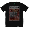 The Beatles Live in Liverpool Mens Black T-Shirt Photo