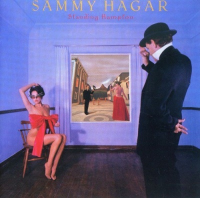 Photo of Geffen Records Sammy Hagar - Standing Hampton