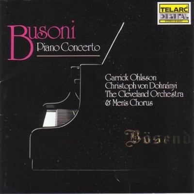 Photo of Telarc Busoni / Ohlsson / Dohnanyi / Cleveland Symphony - Piano Concerto