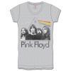 Pink Floyd DSOTM Band in Prism Grey Ladies T-Shirt Photo