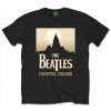The Beatles Liverpool England mens Black T-Shirt Photo