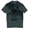 The Beatles Revolver Mens Charcoal Grey T-Shirt Photo