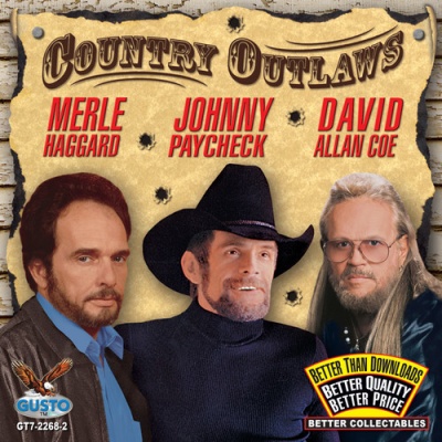 Photo of Gusto Merle Haggard / Johnny Paycheck / Coe David Allan - Country Outlaws