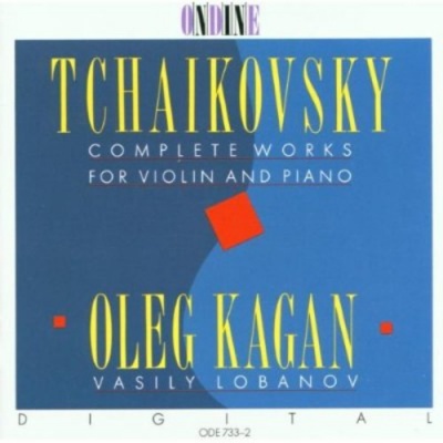 Photo of Ondine Tchaikovsky / Kagan / Lobanov - Complete Works For Violin & Piano