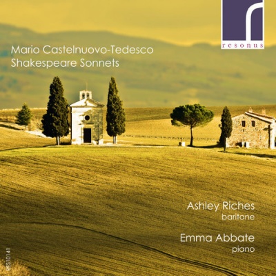Photo of Resonus Classics Castelnuovo-Tedesco / Riches / Abbate - Shakespeare Sonnets