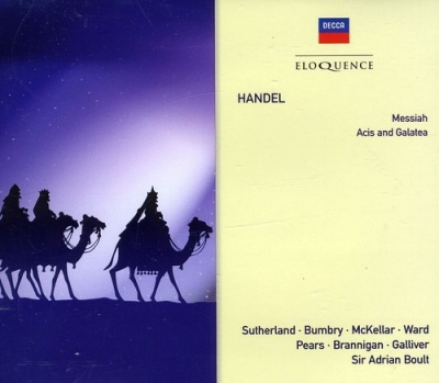 Photo of Eloquence Australia Handel / Sutherland / London Sym Orch / Boult - Handel: Acis & Galatea / Messiah