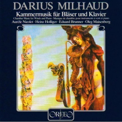 Photo of Orfeo Milhaud / Nicolet / Holliger - Chamber Music For Winds & Piano