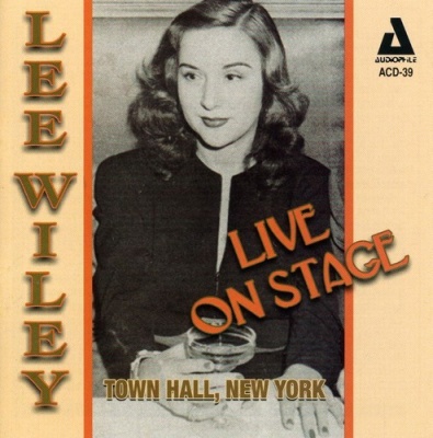 Photo of Audiophoric Lee Wiley - Live On Stage Town Hall New York