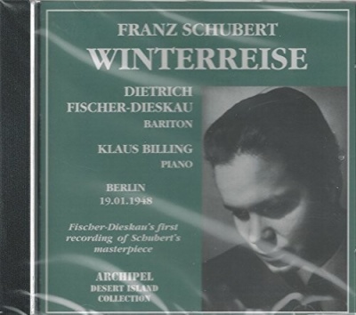 Photo of Archipel Schubert / Dieskau - Winterreise