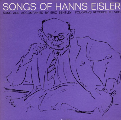 Photo of Folkways Records Eric Bentley - Songs of Hanns Eisler