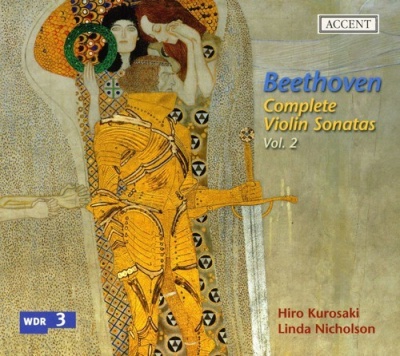 Photo of Accent Records Beethoven / Kurosaki / Nicholson - Complete Violin Sonatas 2