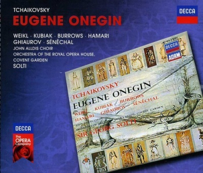 Photo of Decca Solti / Weikl / Kubiak / Burrows - Opera: Tchaikovsky Eugene Onegin