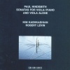Ecm Import Hindemith / Kashkashian / Levin - Sonatas For Viola & Piano Photo