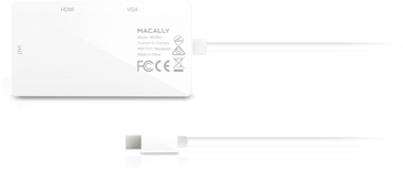 Photo of Macally 3-in-1 DVI HDMI VGA Display Port Adapter