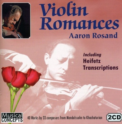 Photo of Musical Concepts Rosand / Sung / Covelli - Aaron Rosand Plays Violin Romances & Heifetz