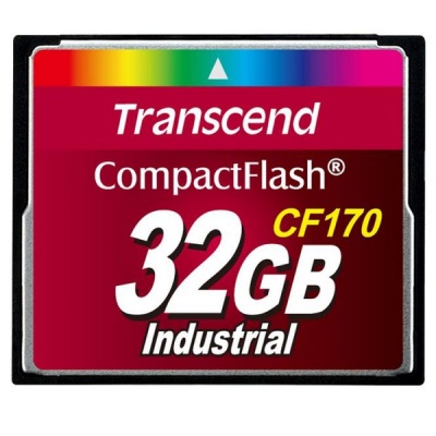 Photo of Transcend 32GB CF170 Industrial Compact Flash Card