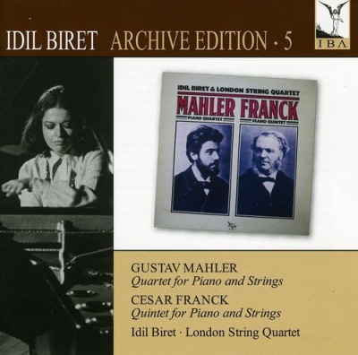 Photo of Naxos Mahler / Franck / Biret / London String Quartet - Idil Biret Edition 5: Quartet For Piano & Strings