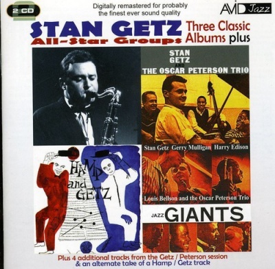 Photo of AVID Stan Getz - All Star Groups - Three Classic Albums