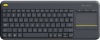 Logitech K400 Plus Touch Wireless Keyboard - Black Photo