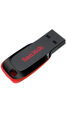 Photo of Sandisk Cruzer Blade USB 2.0 Flash Drive - 32GB