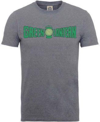 Photo of Green Lantern Crackle Logo Mens Tweed T-Shirt