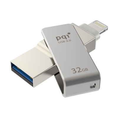 Photo of PQI - 32GB iConnect mini USB 3.0/Lightning Grey USB Flash Drive
