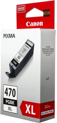 Photo of Canon Black Ink Cartridge PGI-470XL PGBK