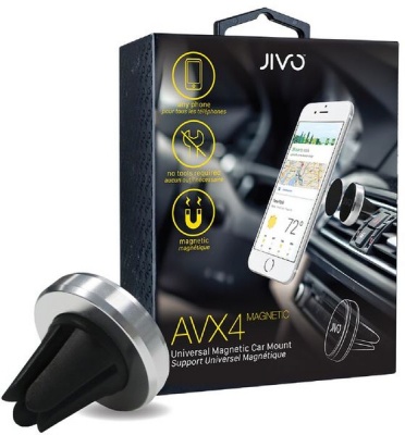 Photo of Jivo AVX4 Magnet Universal Air Vent Car Mount - Silver