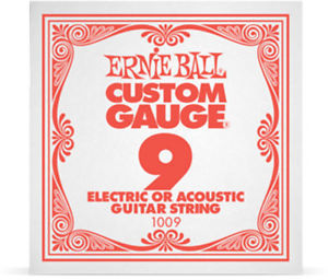 Photo of Ernie Ball 1009 .009 Plain Steel Single String