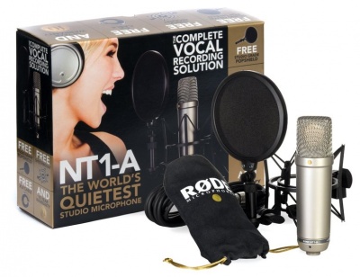 Photo of Rode NT1-A Studio Condenser Microphone Package