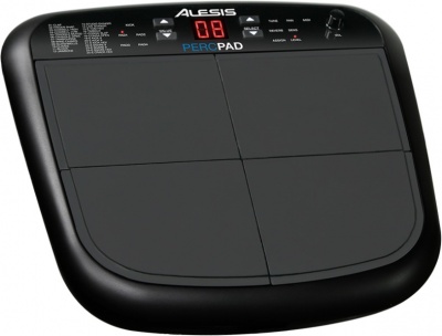Photo of Alesis PercPad Electronic Compact 4 Pad Percussion Instrument