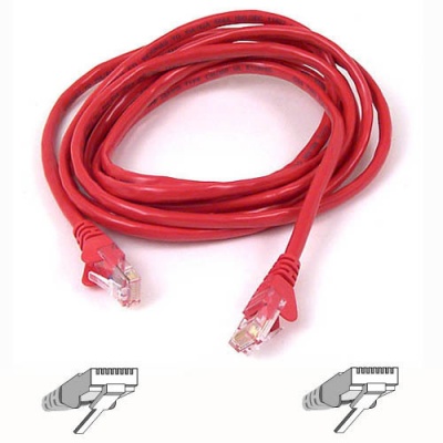 Photo of Belkin Fast Network Cable CAT5E RJ45 2M Red