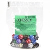 Chessex Manufacturing Chessex - Bag of 50 Assorted Loose Opaque Polyhedral D20 Dice Photo