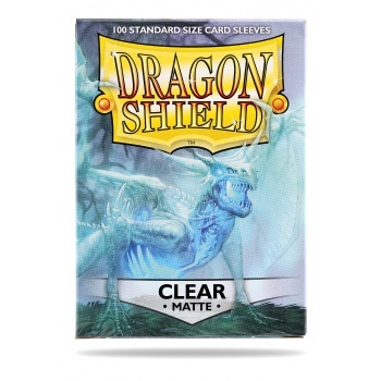 Photo of Arcane Tinmen Dragon Shield - Standard Sleeves - Matte Clear