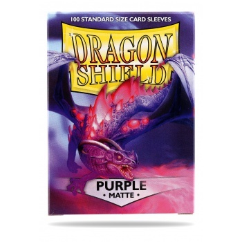 Photo of Arcane Tinmen Dragon Shield - Standard Sleeves - Matte Purple