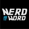 Nerd Is the Word Mens T-Shirt Black Photo