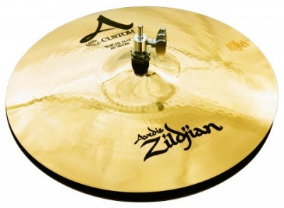 Photo of Zildjian A20510 A Custom Series 14" A Custom Hi-Hat Cymbals
