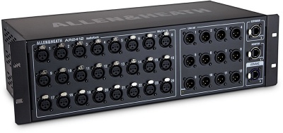 Photo of Allen Heath Allen & Heath AR2412 GLD Series 24 XLR Inputs and 12 XLR Outputs Main Audio Rack